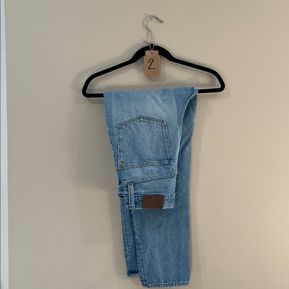 Madewell Mom Jeans High Rise Distressed Size 28 - Picture 2 of 10